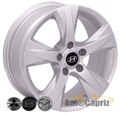 Диски Replica Mazda BK668 S R16 W7.0 PCD5x114.3 ET40 DIA67.1  